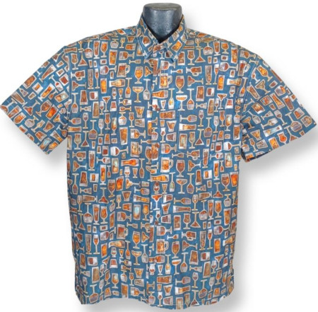 Cocktails Hawaiian Shirt